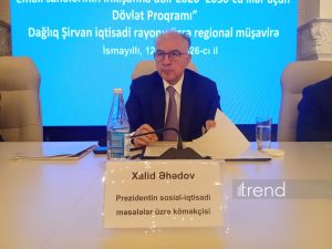 Aqrar Dövlət Proqramına 5 milyard manatdan çox vəsait cəlb edilməsi nəzərdə tutulur – Xalid Əhədov